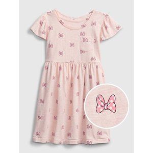 Disney Baby Gap Toddler Girls Minnie Mouse Flutter Dress Summer Dress 2T